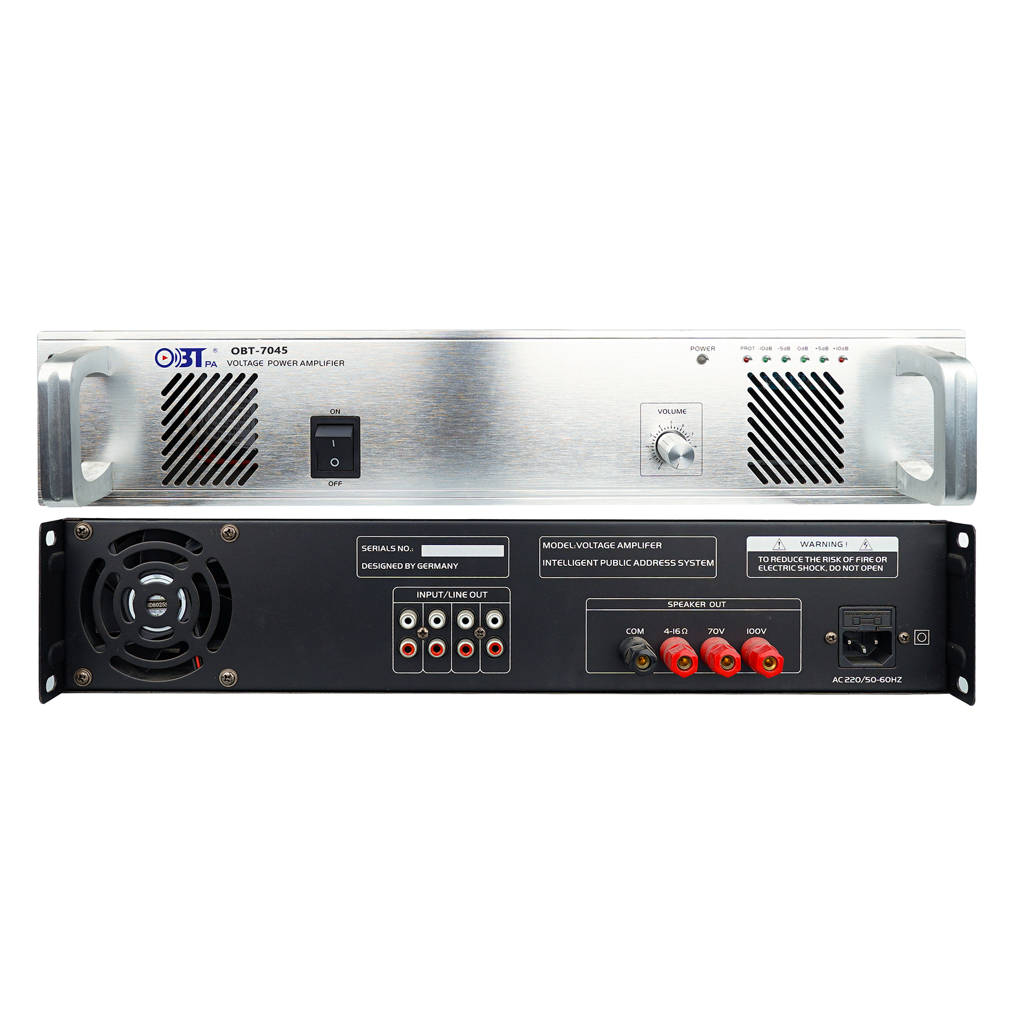 純后級(jí)定壓功放 OBT-7045