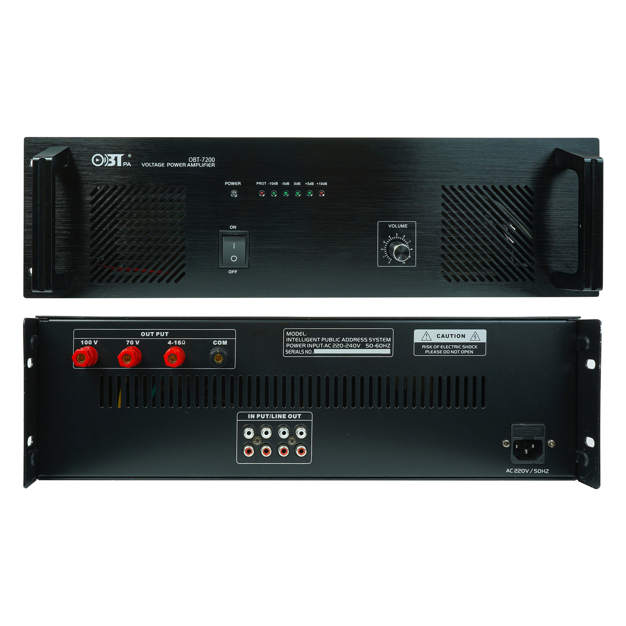 純后級(jí)定壓功放 OBT-7200