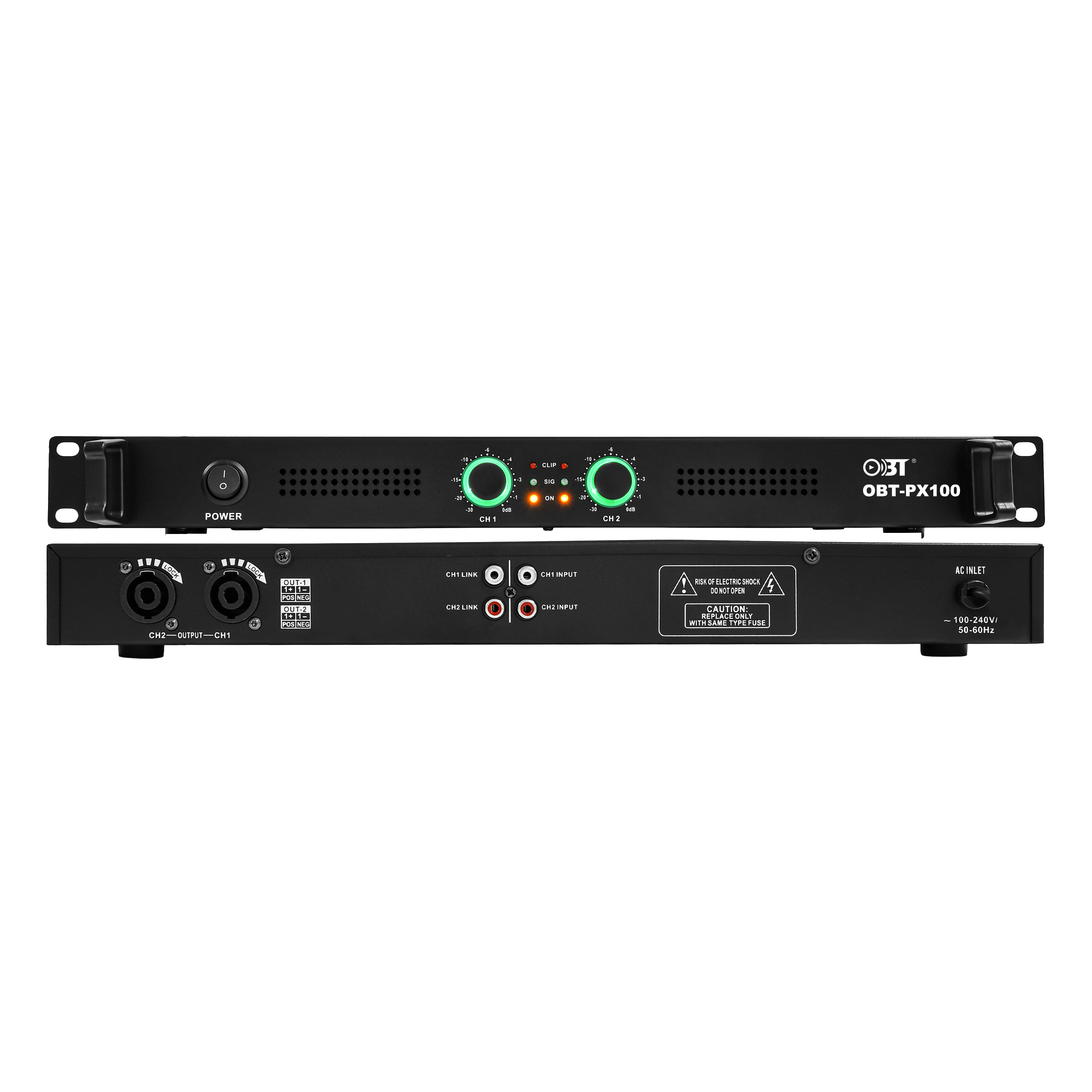 專業功放 OBT-PX100