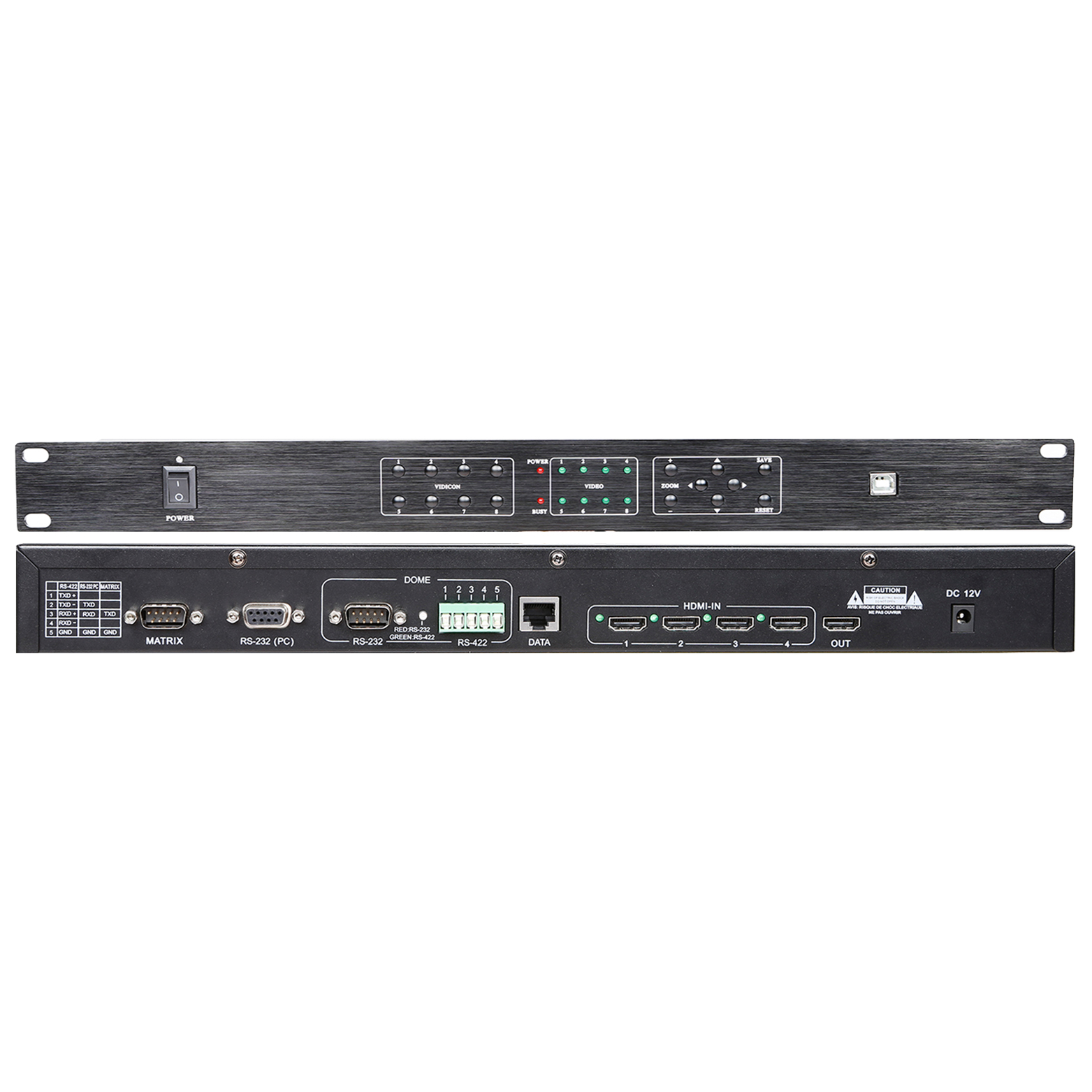 高清視像中央處理器 OBT-8018